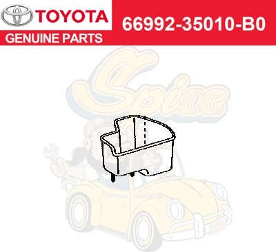 全新 正品 丰田 07-14 FJ CRUISER 左后门杯架 66992-35010-B0 — 第 1/1 张图片