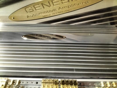 GENESIS Five channels- AMPLIFICATORE HI-FI CAR TOP - working - Immagine 1 di 4