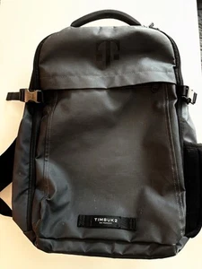 Timbuk2 The Division Pack Black Gray Backpack 15” Padded Laptop Travel Bag *LOGO - Picture 1 of 7
