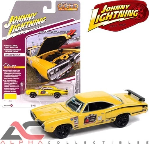 JOHNNY LIGHTNING 1:64 JLSP389B 1970 DODGE SUPER BEE (BANANA YELLOW) - Image 1 of 1