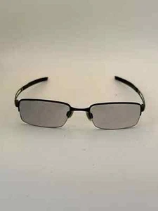 Oakley Frag OX5045-0151 Polished Black Rectangle Eyeglasses Half Rim FRAMES ONLY - Picture 1 of 6
