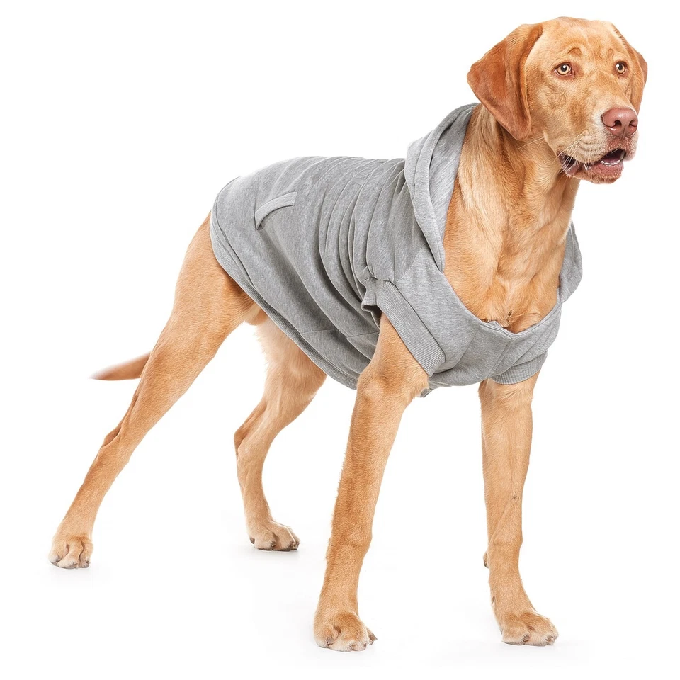 Silver Paw LW-3 Dog Hoodie, 2XS (Length 8), breathable fleece dog vest hoodie - Image 1 of 1