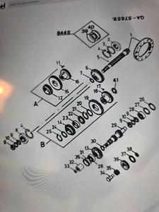 Ihc Zahnrad 3142470R3 mit Büchse 3142466R2 - Bild 1 von 6