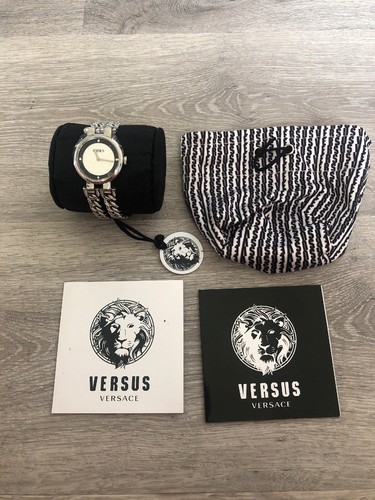 NWOB Versus by Versace Orologio da donna SGR010013 Berlino Swarovski in cristallo