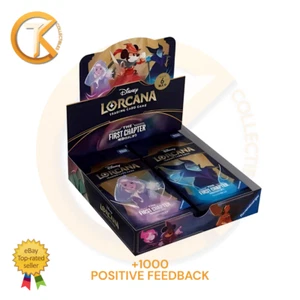 Disney Lorcana The First Chapter Display Box Japanese Jap - Imagen 1 de 1