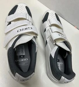 Giro "Techne W" White & Gray Women's Cycling Shoes Size US 8.5 EU 40 - Picture 1 of 8