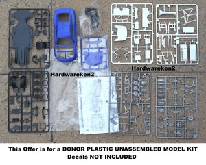 DONOR NASCAR 2022 CHEVROLET CAMARO ZL 1 STOCK CAR KIT- BLUE  - 1/24 - Picture 1 of 10