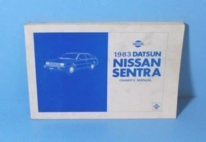83 1983 Datsun Nissan Sentra owners manual - Bild 1 von 1