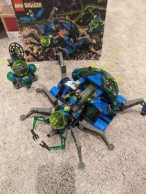 LEGO 6977: Insectoids Arachnoid Star Base - Complete set (missing 1 sticker)
