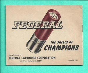 How To Get Your Duck Federal Cartridge Co Minneapolis MN Hennepin Co 1953 Shell - Bild 1 von 3