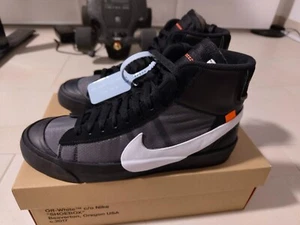 Nike Blazer Mid Off-White Grim Reaper AA3832-001 US10 44 NEU Sneaker Schuhe - Bild 1 von 4