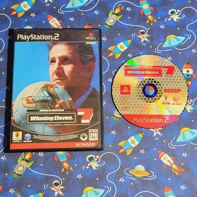 World Soccer Winning Eleven 7 Japanese Playstation 2 PS2 Japan import US Seller - Image 1 of 4