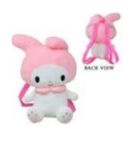 Mochila de felpa Sanrio Hello Kitty Melody 15" nueva con etiquetas artículo con licencia - Imagen 1 de 1