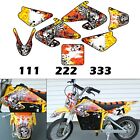 Burly Effects Graphics kit for Razor MX500 & MX650 dirt bikes stickers decals 