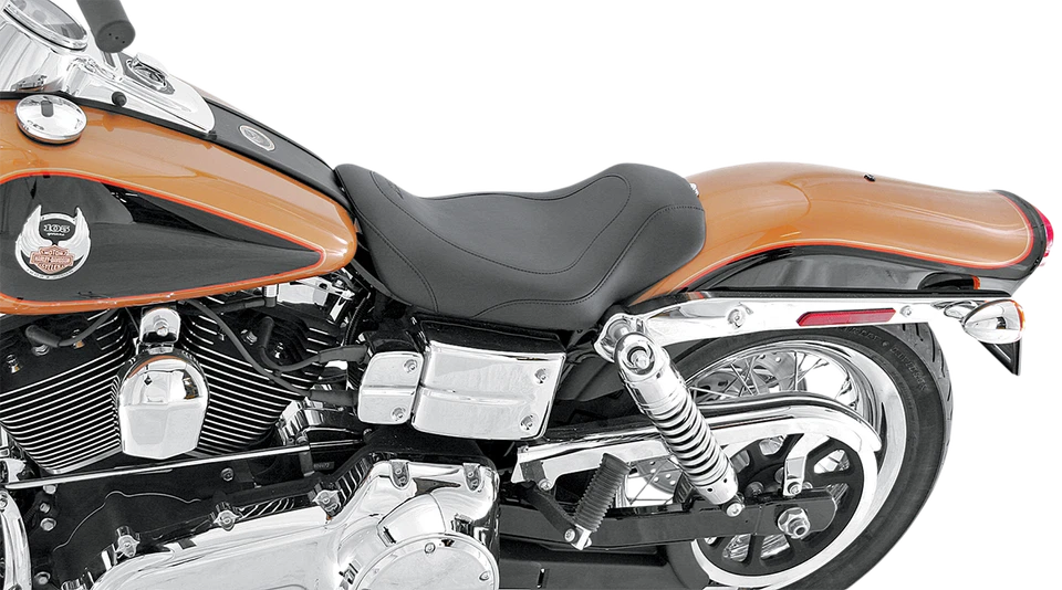Mustang04-05 WG Tripper Solo Seat - Negro, Harley Dyna 1991-2005 Foto 1 de 1