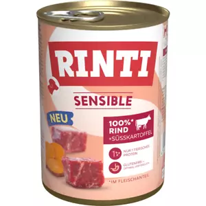 Rinti Dose Sensible Rind & Süßkartoffel 6 x 400g - Bild 1 von 1