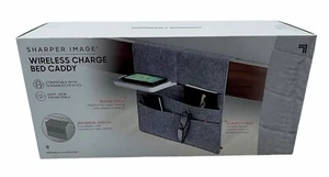 Sharper Image Wireless Charge Bedside Caddy Cell Phone Charger - Picture 1 of 6