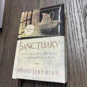Sanctuary by David Jeremiah. Autographed Copy. Hardcover Small Version - Bild 1 von 9
