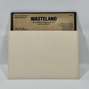 Wasteland by Interplay Productions Apple II Oba dyskietki Wszystkie strony 1 2 3 4 - Zdjęcie 1 z 3