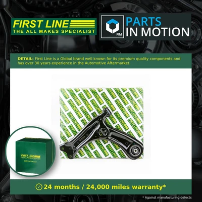 Wishbone / Suspension Arm fits VW POLO 9N, Gti 9N Front Left 01 to 09 Firstline - Image 1 of 4