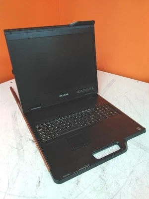 Defective Belkin F1DC108H 19" LCD KVM Screen Wrong Colors AS-IS for Parts - Image 1 of 4