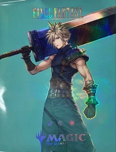 MTG Final Fantasy Cloud FOIL Promo Poster Limited Magic Crossover Japan Rare - Picture 1 of 1