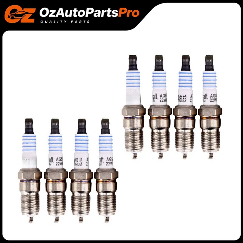 8X Spark Plugs For Ford F150 Motorcraft 5.4L 6.8L Crown SP479 AGSF22WM - Image 1 of 4