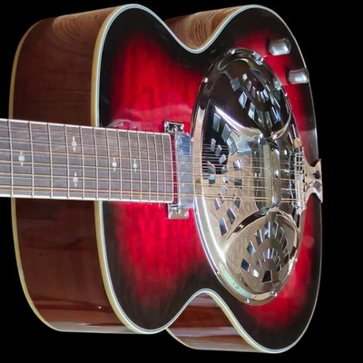 GUITARRA RESONADORA DOBRO ACÚSTICA/ELÉCTRICA DE 12 CUERDAS EXCELENTE TOCAR NUEVA Foto 1 de 4