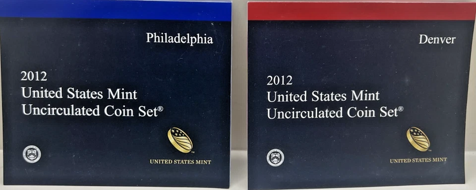 2012 P & D Uncirculated Mint Set  (28 Coin set) - Image 1 of 2