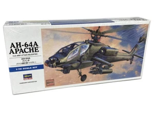 USA Hasegawa 1/72 AH-64A APACHE Helicopter Army Model kit Revell Academy Testors - Picture 1 of 3