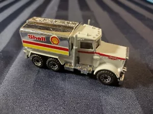 1981 Matchbox Peterbilt Shell Tanker Truck Vintage Die Cast Loose No Package - Picture 1 of 5