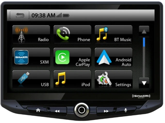 Stinger HEIGH10 2-DIN 10" Touchscreen Radio Unit - Black (UN1810)