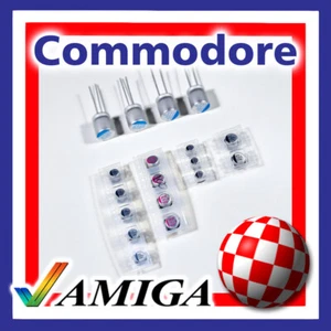 COMMODORE AMIGA A1200 PREMIUM CAPACITORS KIT - RECAPPING - Picture 1 of 2