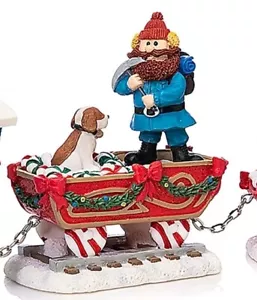 Bradford Exchange Hamilton Rudolph Peppermint Treats For All Good Boys And Girls - Picture 1 of 4