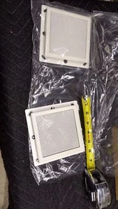 James Pair of ~4x4 Speakers grills NEW see picture Bin AD27 - Picture 1 of 3
