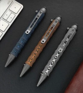 G10 Aluminum Alloy Ballpoint Pen with Stylus Tip Touch Screen Pocket Writing Pen - Picture 1 of 14
