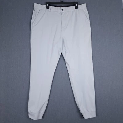 Pantalones deportivos Good Good Golf Club para hombre 38 (se adapta a 38x30) gris claro elásticos Foto 1 de 4