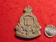 Original Canadian - WWII Field Cast - Royal Canadian Ordnance Corps Cap Badge