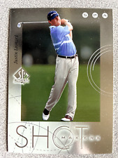 2001 SP Authentic Justin Leonard Shot Makers Card #S5