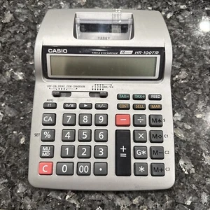 Casio HR-100TM Calcolatrice di stampa da tavolo. Funziona benissimo! - Foto 1 di 4