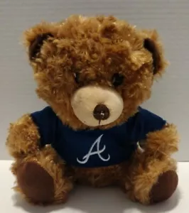 Foco Atlanta Braves Plüschtier Stofftier Bär 8 Zoll Forever Collectibles - blau A Shirt - Bild 1 von 6