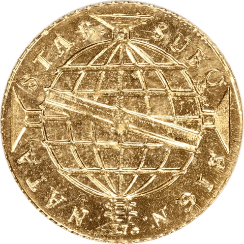 1813 Brazilian Gold 960 Reis Mini Coin - Restrike Cover