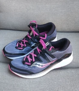 Saucony Ride 150 Womens Sz 10 Running Shoes Pink Gray S10444-4 - Picture 1 of 12