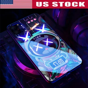 For iPhone 13-14 Fashion Led Phone Case Call Light Flash Light Up Phone Cases - Picture 1 of 14