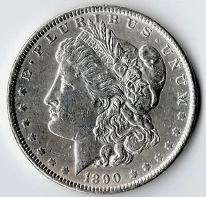 1890 P Morgan dollaro d'argento 90% argento FDC non circolato - Foto 1 di 2