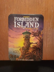 Forbidden Island Board Game in Tin Box - 100% Complete - Good Condition - Picture 1 of 2