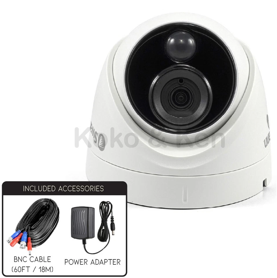 Swann PRO-4KDOME PIR Dome 4K Ultra HD Surveillance Security Camera - Image 1 of 1
