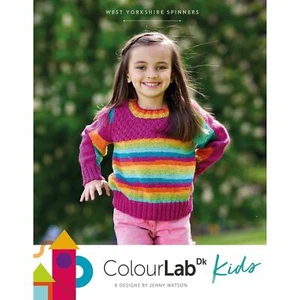 ColourLabs Kids Knitting Pattern Book WYS - Picture 1 of 1