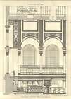 1904 St James's Church Picadilly Two Babies Longitudinal Section Drawings Wilkin