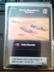Star Wars Young Jedi TCG Menace of Darth Maul Anakin Skywalker's Podracer - Picture 1 of 1